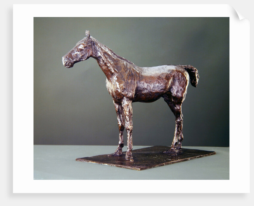 Standing Horse by Edgar Degas