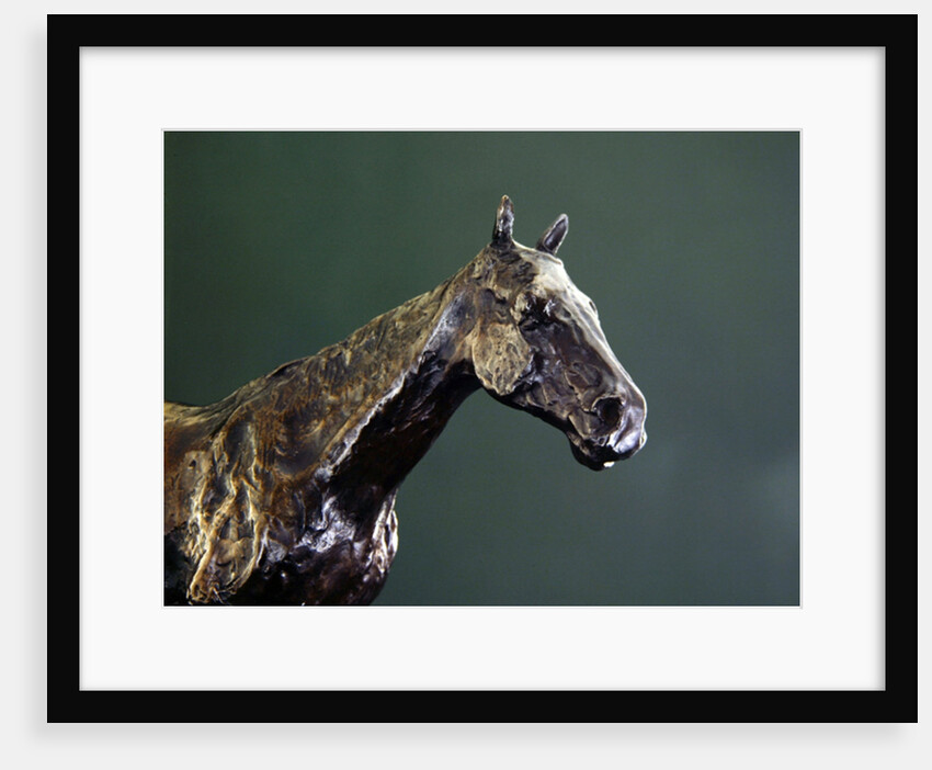 Horse's Head by Edgar Degas