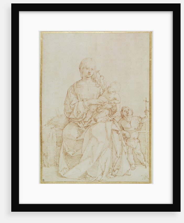 Virgin and Child with infant St John, c.1518 by Albrecht Dürer