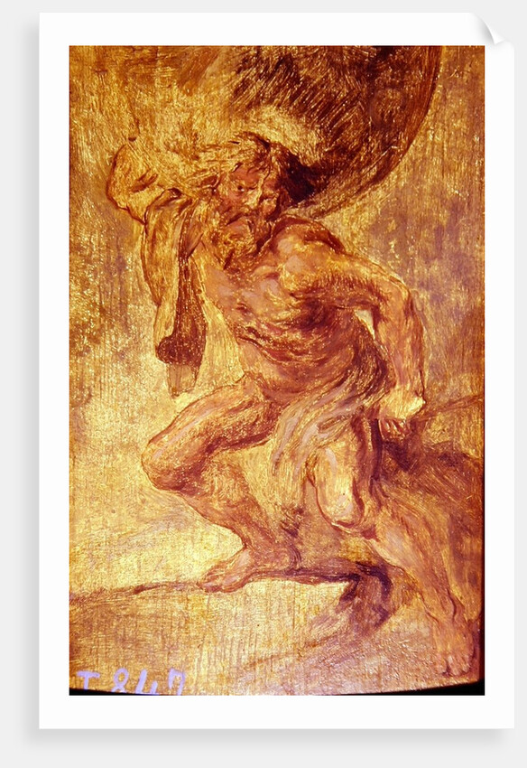 Atlas by Francisco Jose de Goya y Lucientes