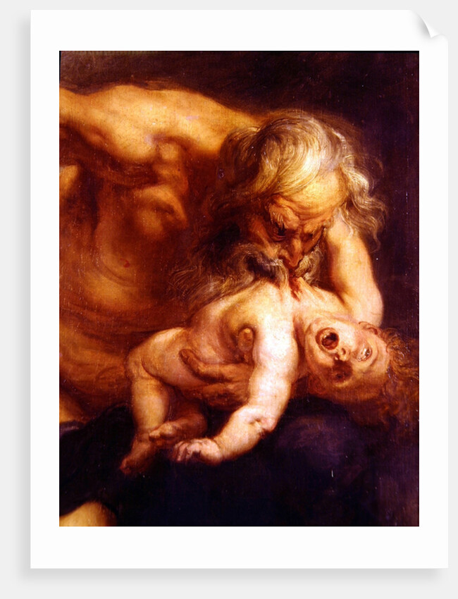 Saturn Devouring his Son, 1636 by Peter Paul Rubens