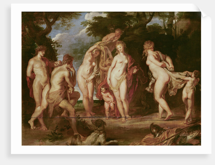 Judgement of Paris, c.1605 by Peter Paul Rubens