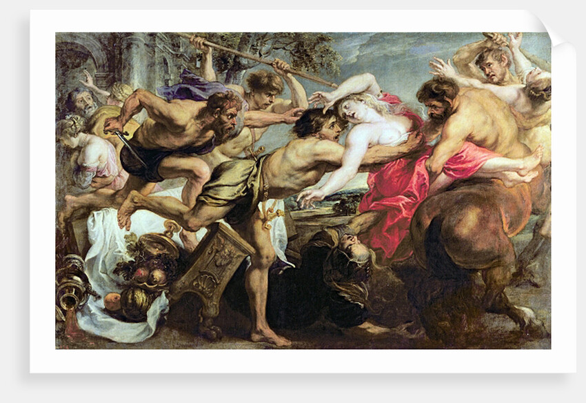 Lapiths and Centaurs by Peter Paul Rubens