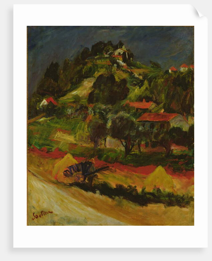 Landscape in Ceret, 1932 by Chaim Soutine