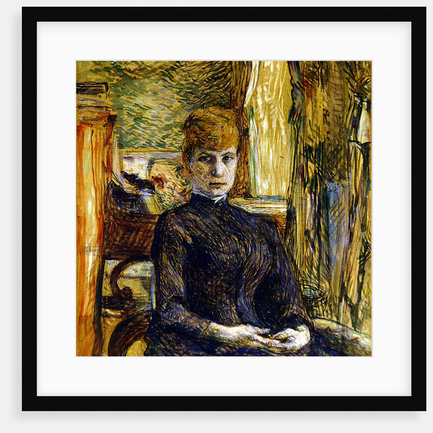 Madame Juliette Pascal, 1887 by Henri de Toulouse-Lautrec