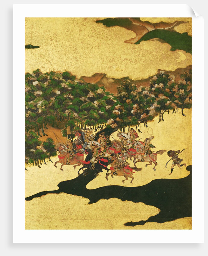 Battle of Hogen in 1156, Momoyama Period by School Japanese