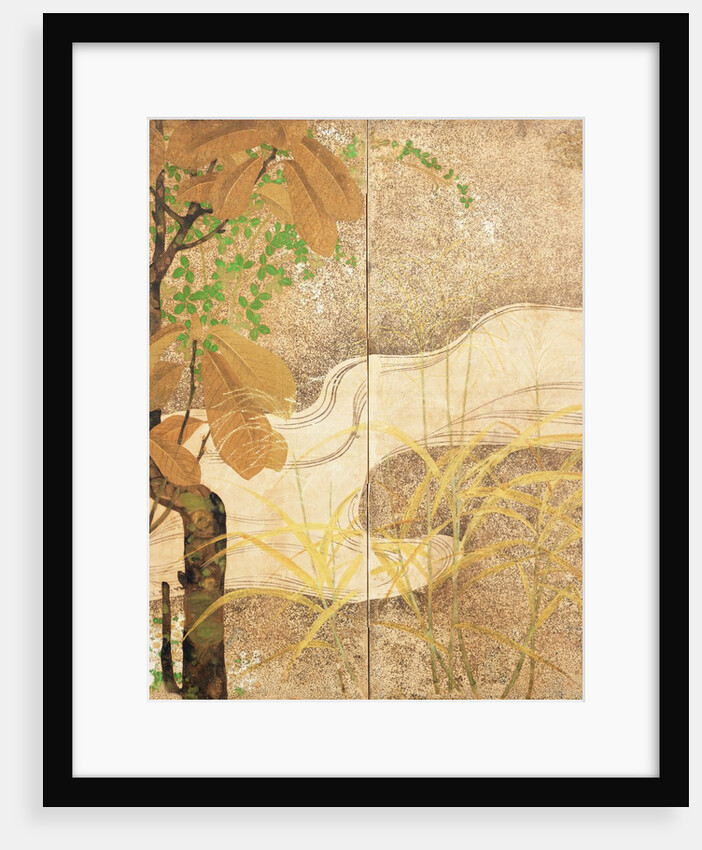 Flowing River by Japanese School