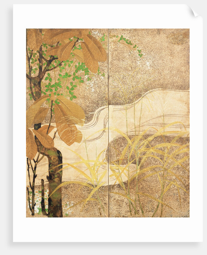 Flowing River by Japanese School