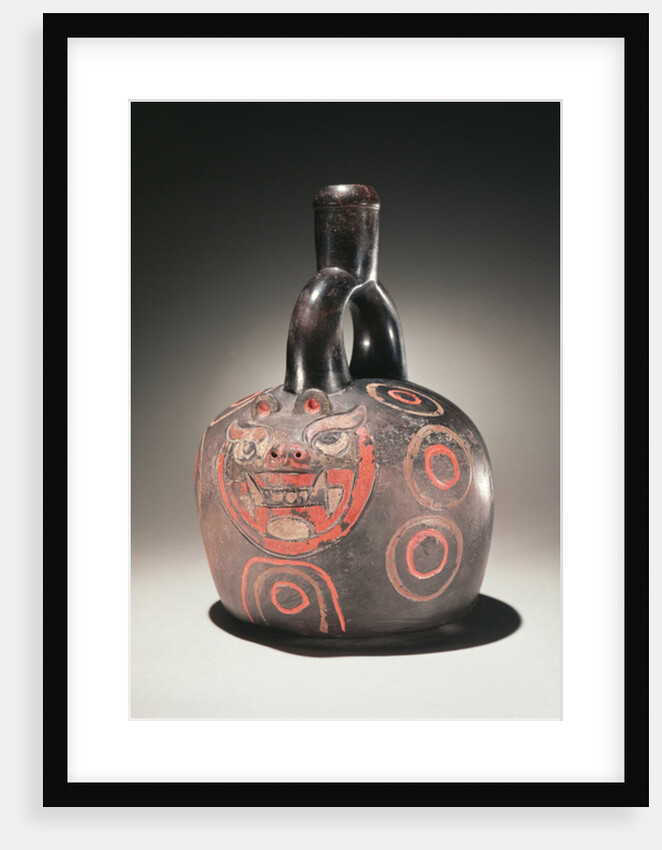 Vessel with puma, Chavin Culture, c.90 BC by School Peruvian