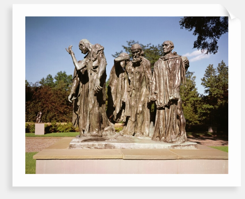 The Burghers of Calais by Auguste Rodin