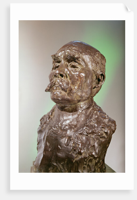 Bust of Georges Clemenceau, 1911 by Auguste Rodin