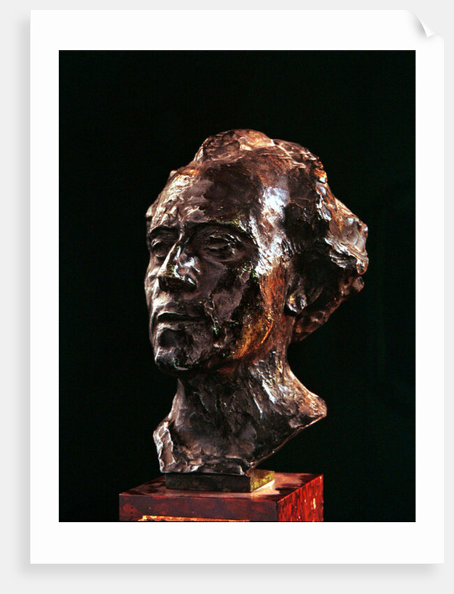 Gustav Mahler, 1909 by Auguste Rodin