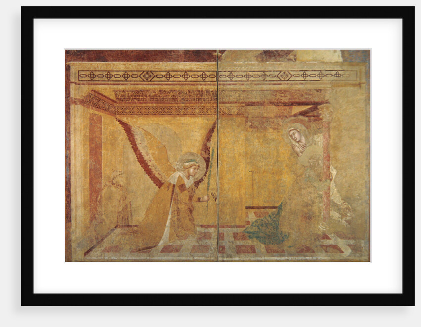 The Annunciation by Ambrogio & Pietro (c.1284-c.1345) Lorenzetti