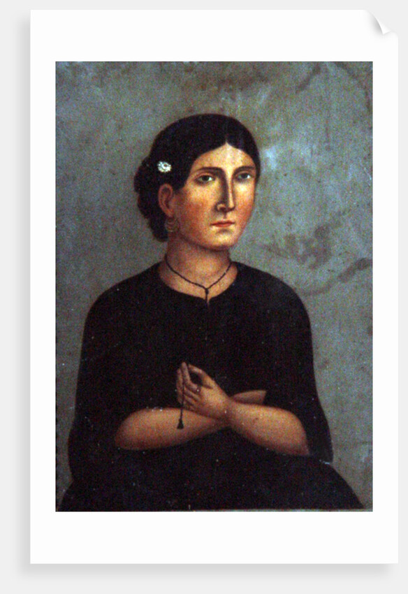 Portrait, mid 19th century by Mexican School