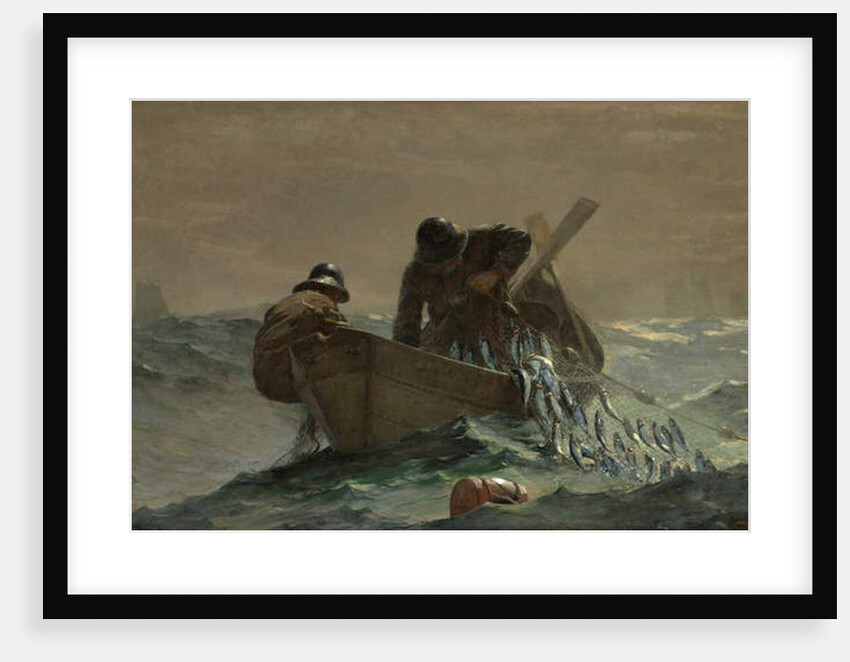 The Herring Net, 1885 by Winslow Homer