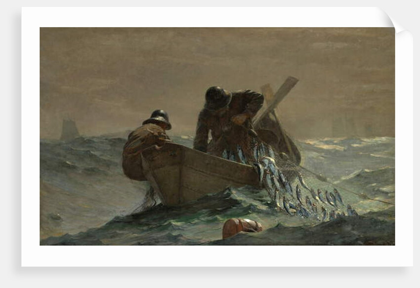 The Herring Net, 1885 by Winslow Homer