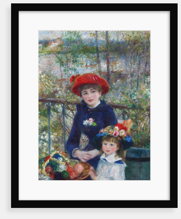 Two Sisters, 1881 by Pierre Auguste Renoir