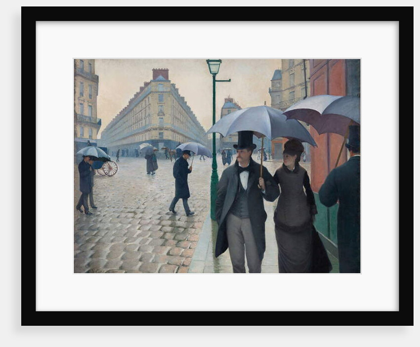 Paris Street, Rainy Day, 1877 by Gustave Caillebotte