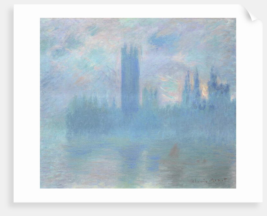 Houses of Parliament, London, 1900-01 by Claude Monet