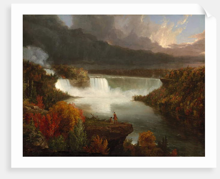 Distant View of Niagara Falls, 1830 by Thomas Cole