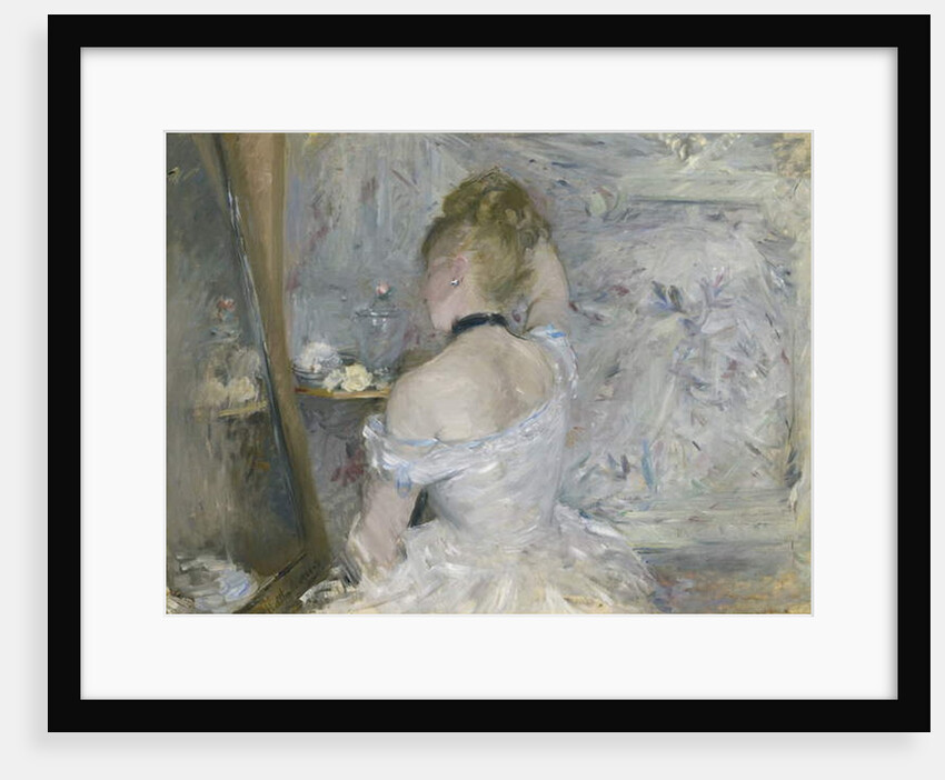 Femme à sa toilette, 1875-80 by Berthe Morisot