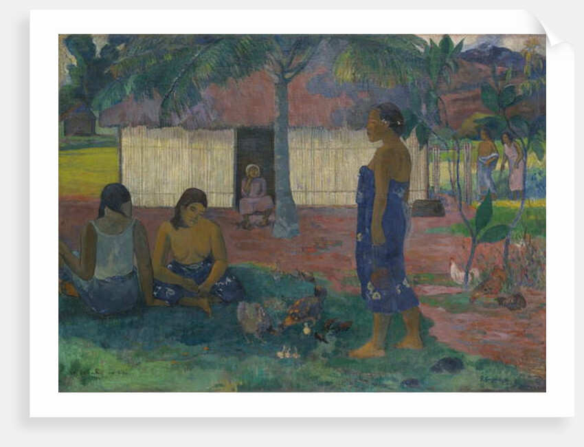 Why Are You Angry?, 1896 by Paul Gauguin