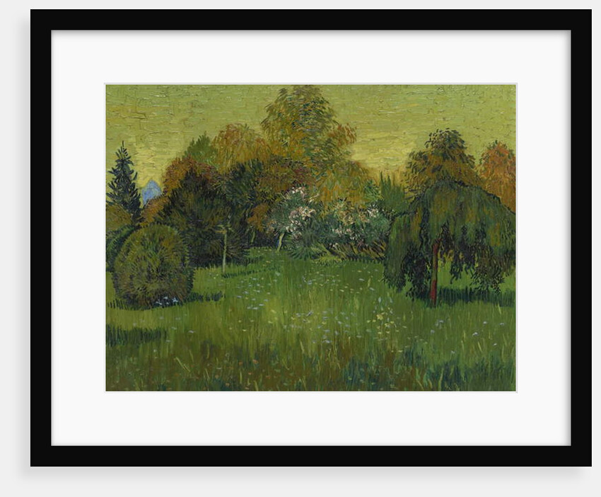 The Poet's Garden, 1888 by Vincent van Gogh