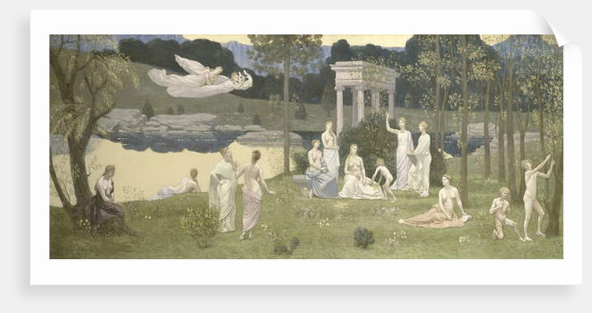 The Sacred Grove, Beloved of the Arts and the Muses, 1884-89 by Pierre Puvis de Chavannes