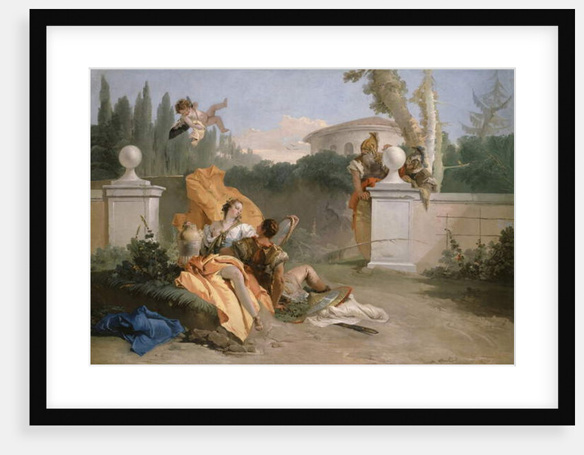 Rinaldo and Armida in Her Garden, 1742-45 by Giovanni Battista Tiepolo