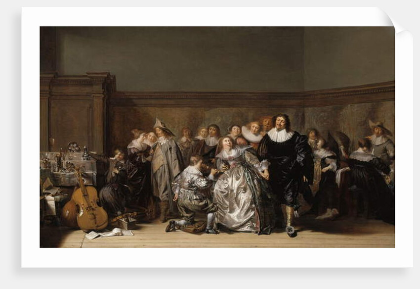 An Elegant Company, 1632 by Pieter Codde