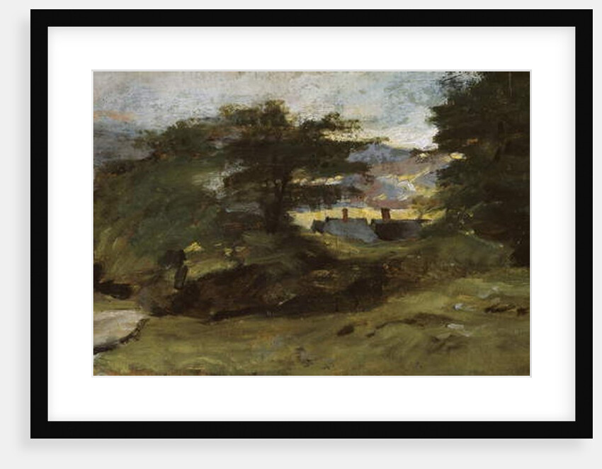 Landscape with Cottages, 1809-10 by John Constable