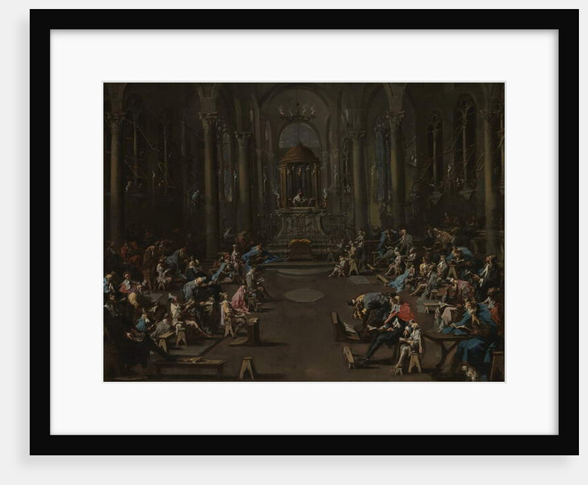 The Synagogue, 1725-35 by Alessandro Magnasco