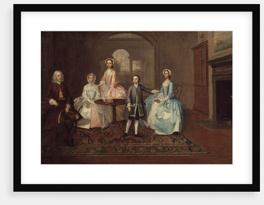 John Thomlinson and His Family, 1745 by Arthur Devis