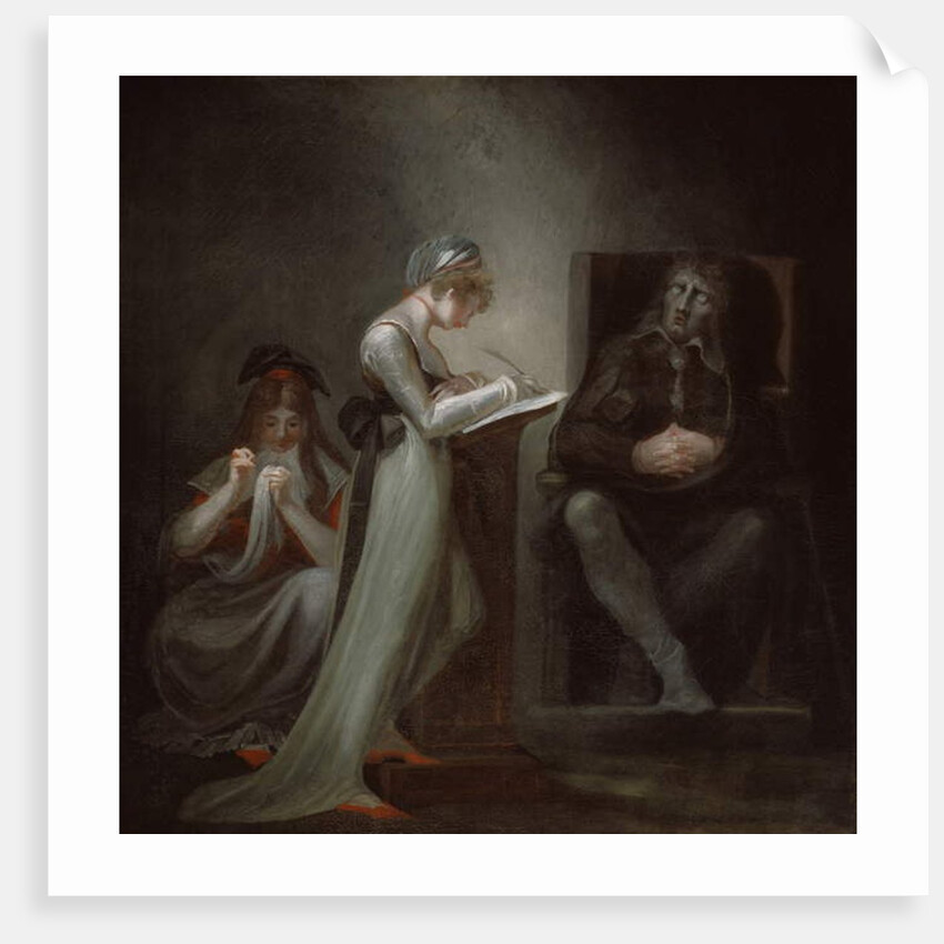 Milton Dictating to His Daughter, 1794 by Henry (1741-1825) Fuseli