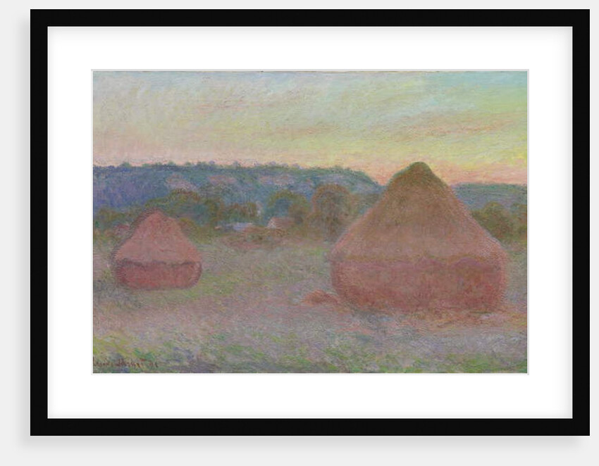 Stacks of Wheat, 1890-91 by Claude Monet