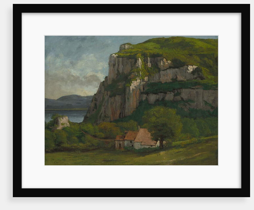 The Rock of Hautepierre, c.1869 by Gustave Courbet