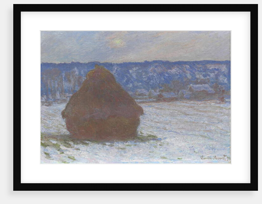 Stack of Wheat, 1890-91 by Claude Monet