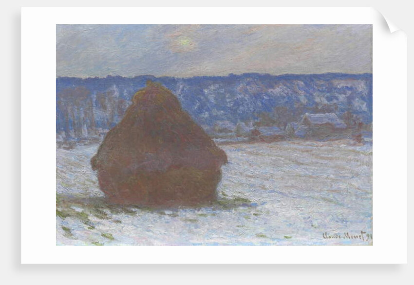 Stack of Wheat, 1890-91 by Claude Monet
