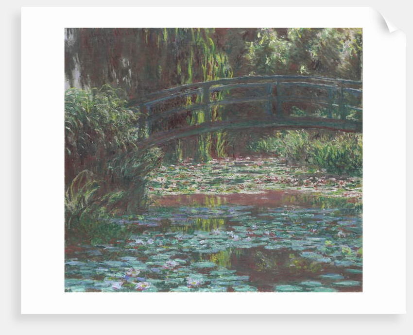 Water Lily Pond, 1900 by Claude Monet