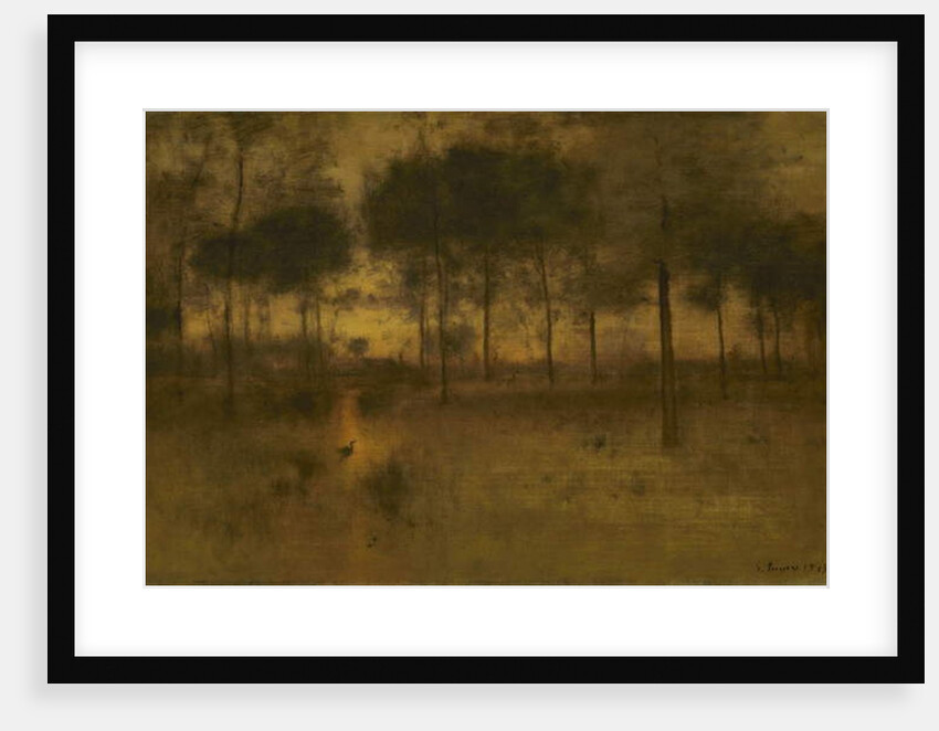 The Home of the Heron, 1893 by George Snr. Inness