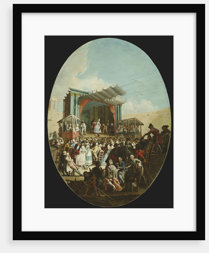 An Italian Comedy in Verona, 1772 by Marco Marcola