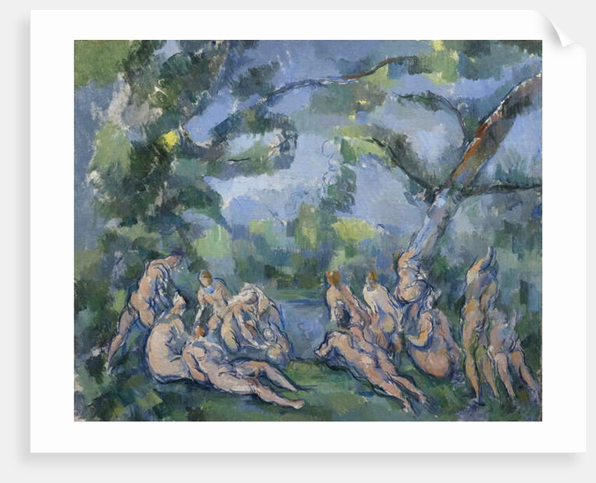 The Bathers, 1899-1904 by Paul Cezanne