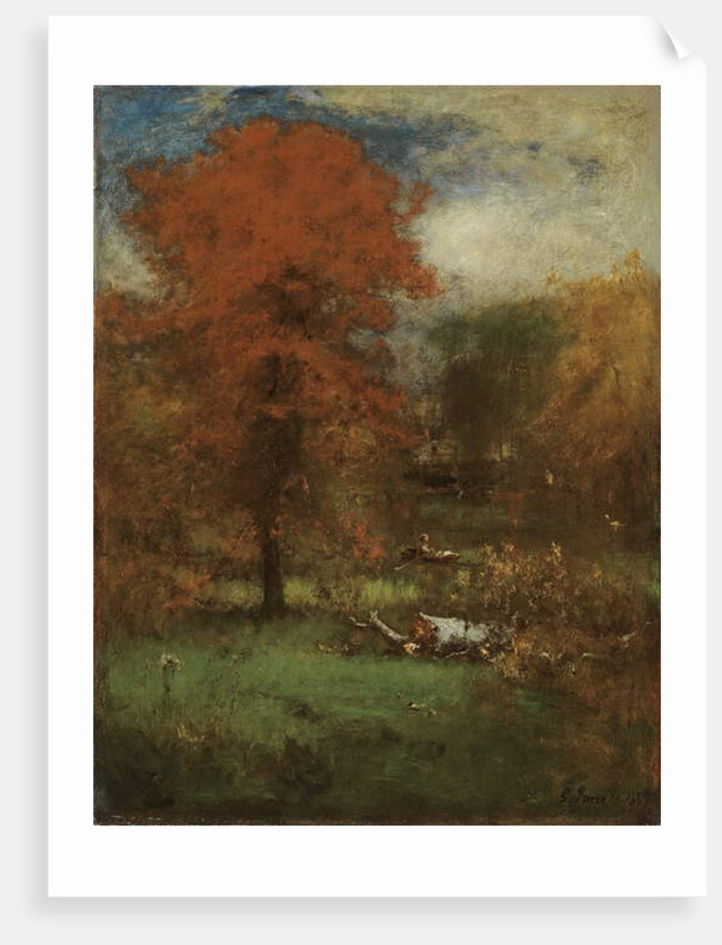 The Mill Pond, 1889 by George Snr. Inness