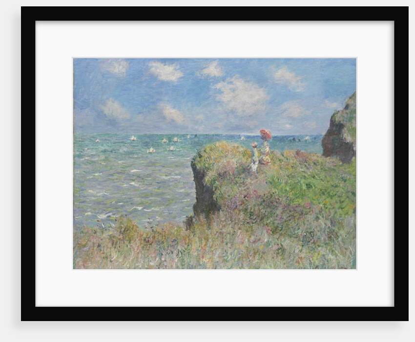Cliff Walk at Pourville, 1882 by Claude Monet