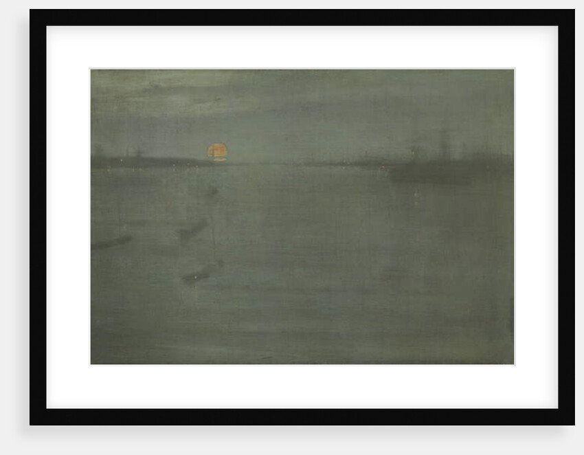Nocturne: Blue and Gold, Southampton Water, 1872 by James Abbott McNeill Whistler