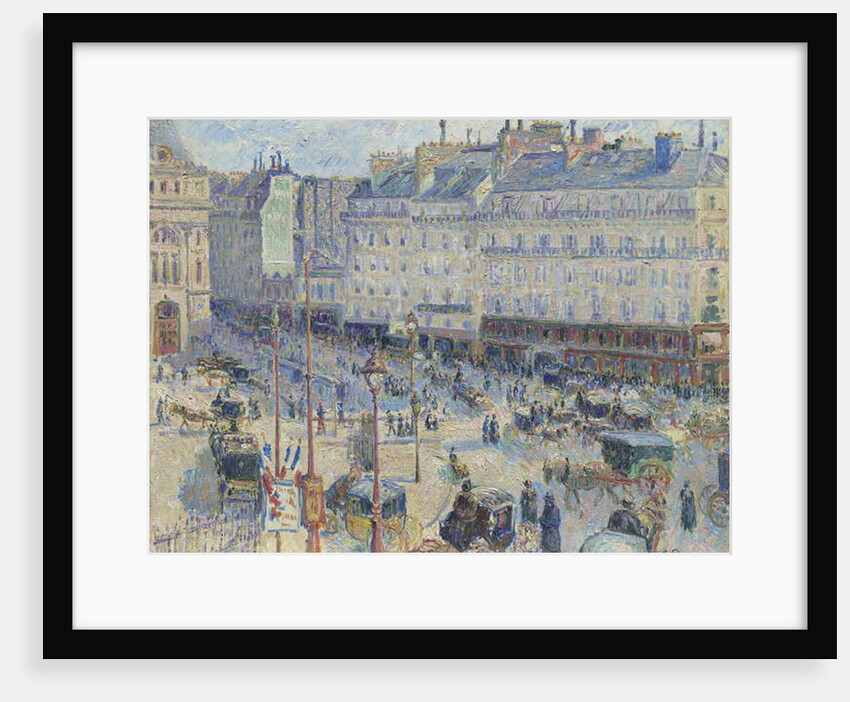 The Place du Havre, Paris, 1893 by Camille Pissarro