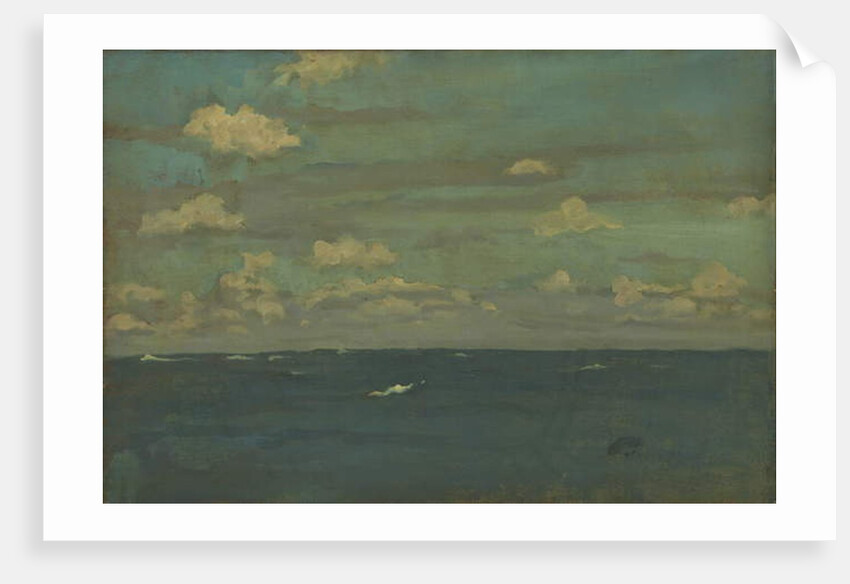 Violet and Silver - The Deep Sea, 1893 by James Abbott McNeill Whistler