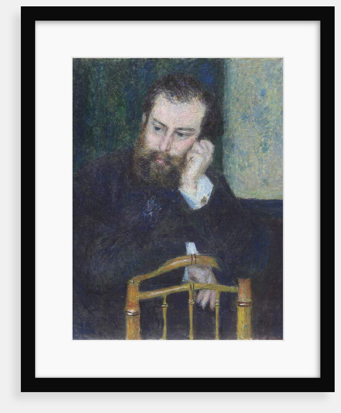 Alfred Sisley, 1876 by Pierre Auguste Renoir