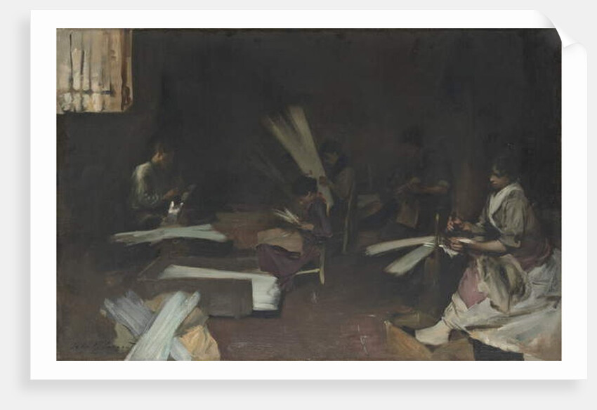 Venetian Glass Workers, 1880-82 by John Singer Sargent