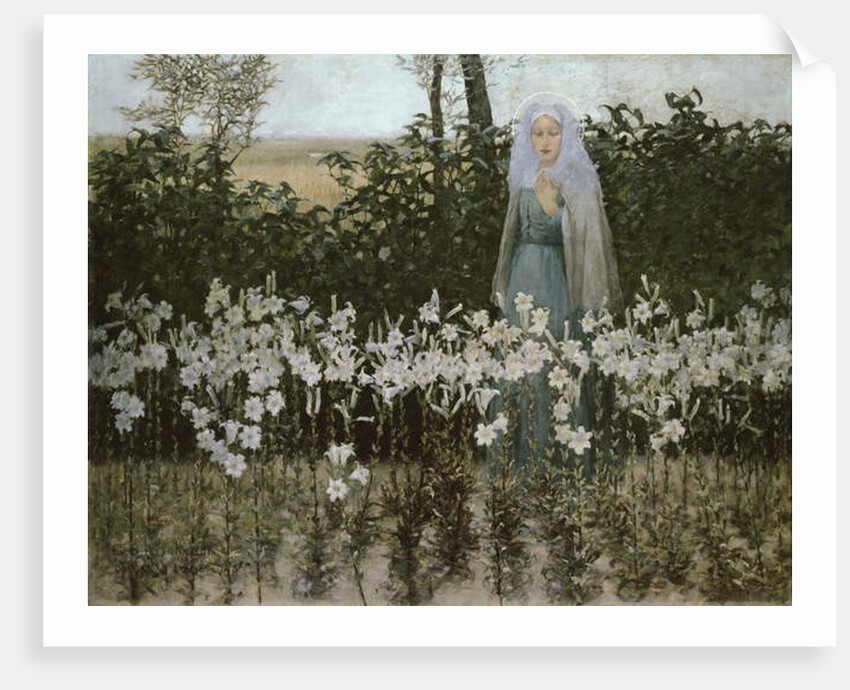 The Annunciation, 1887 by George Hitchcock